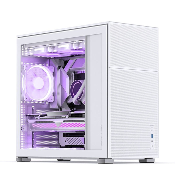 Jonsbo D41 Mesh Atx Gehäuse, Temperojo Glass - Blanco