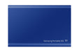 EAN 8806090312403 - Samsung Portable SSD T7 2 TB USB Tipo C 3.2 Gen 2 (3.1 Gen 2) Azul imagen 4