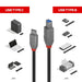 EAN 4002888366656 - Lindy 36665 cable USB USB 3.2 Gen 1 (3.1 Gen 1) 0,5 m USB C USB B Negro imagen 4