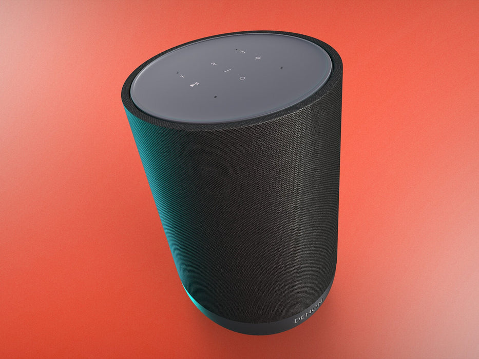 Denon Home 200 Black Altavoz Inteligente Inalámbrico Con Tecnología Heos Y Sonido Dolby Atmos.