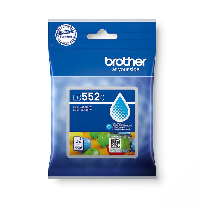 Tinta Brother Lc552c Ink Cyan