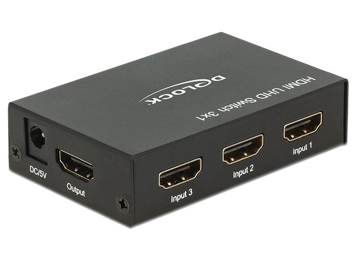 EAN 4043619186839 - DeLOCK 18683 interruptor de video HDMI imagen 2