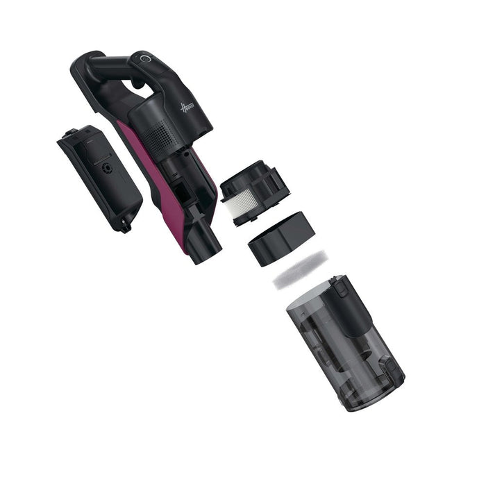 Hoover Hf610hx 011 Vacuum Cleaner, Handstick, Cordless, Operating Time 40 Min, Dust Container 0.7 L, Black
