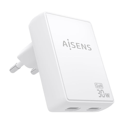 EAN 8435739904176 - AISENS ASCH-30W2P075-W cargador de dispositivo móvil Cámara digital, Teléfono móvil, Portátil, Smartphone imagen 1