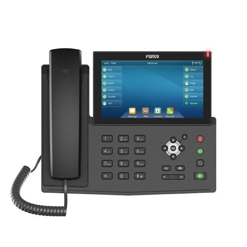 EAN 6937295601510 - Fanvil X7 teléfono IP Negro 20 líneas LED imagen 3