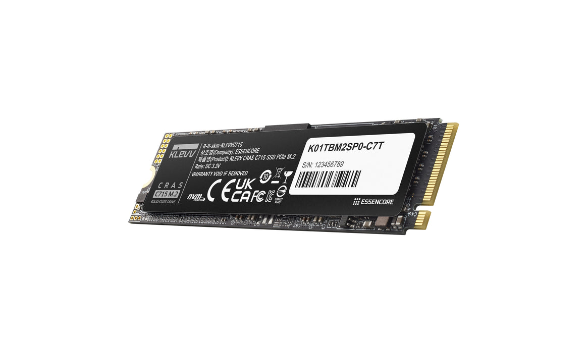 EAN 4895194901808 - Klevv CRAS C715 512 GB M.2 PCI Express 3.0 NVMe 3D TLC NAND imagen 2