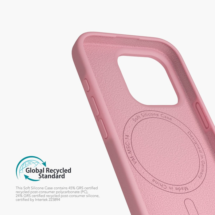 EAN 4251483699939 - Vonmählen Soft Silicone Case funda para teléfono móvil 17,5 cm (6.9") Rosa imagen 4