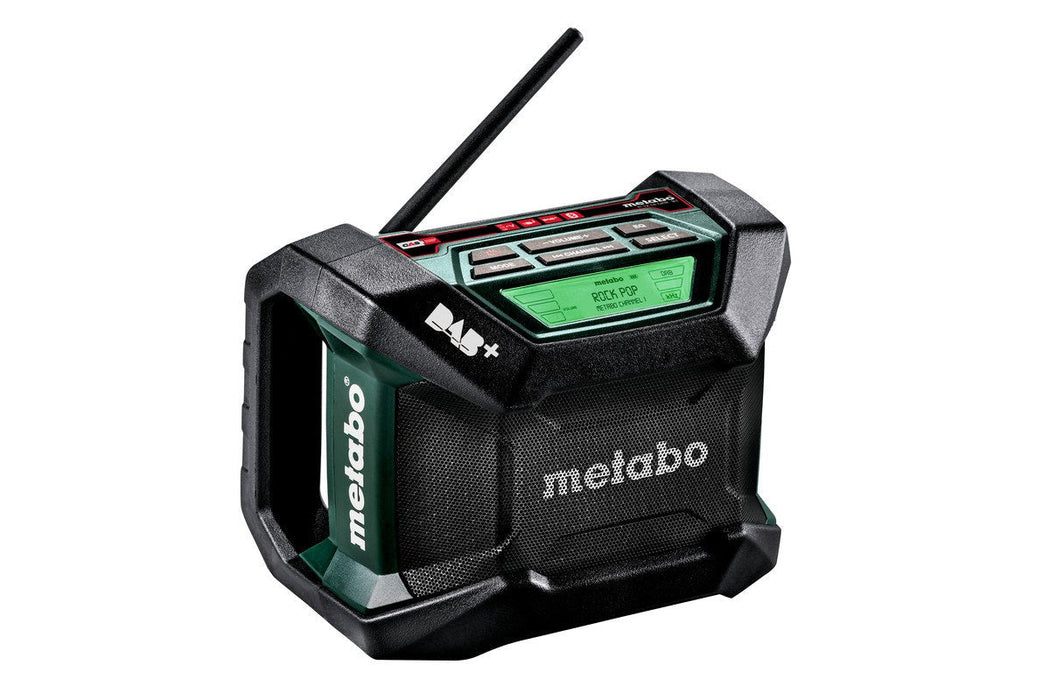 Metabo R 12-18 Dab+ Bt (600778850) Akku-Baustellenradio (Verde/Negro, Ukw, Dab+, Bluetooth, Ohne Akku Und Ladegerät) 600778850