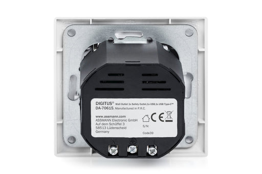 EAN 4016032443223 - Digitus DA-70615 toma de corriente Blanco imagen 2