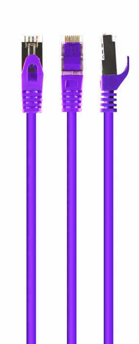 EAN 8716309091381 - Gembird PP6A-LSZHCU-V-0.5M cable de red Violeta 0,5 m Cat6a S/FTP (S-STP) imagen 1
