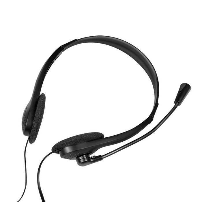EAN 4052792064155 - LogiLink HS0055 auricular y casco Auriculares Alámbrico Diadema Música/uso diario Negro imagen 6