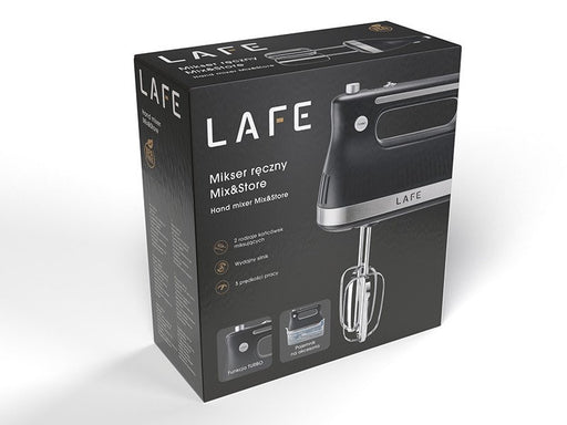 EAN 5907512874158 - Lafe Mix&Store Batidora de mano 500 W Negro, Plata imagen 2