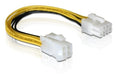 EAN 4016032174004 - DeLOCK Cable PCI Express Power 8pin EPS > 4pin ATX/P4 Multicolor 0,15 m imagen 1