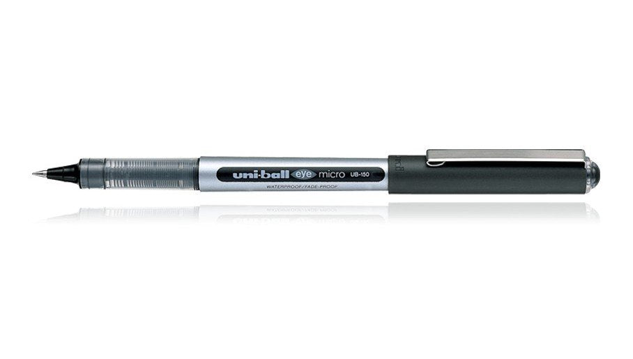 EAN 4902778512548 - Uni-Ball Eye Micro UB-150 Bolígrafo cilíndrico Negro 12 pieza(s) imagen 1
