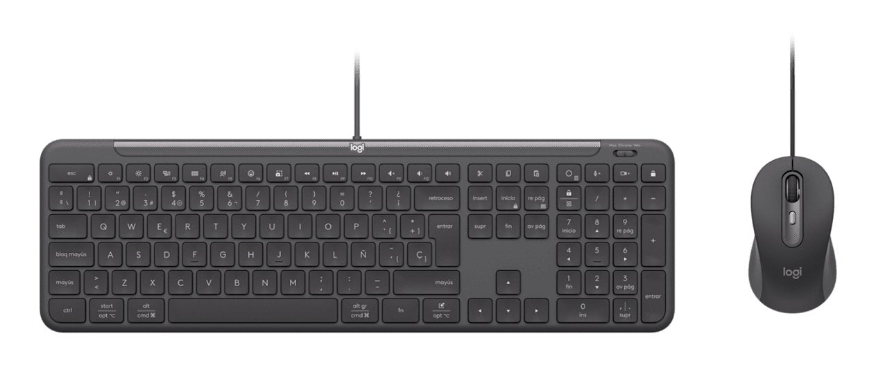 EAN 5099206129993 - Logitech 920-013359 teclado Ratón incluido Hogar / Oficina USB AZERTY Grafito imagen 1