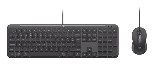 EAN 5099206129603 - Logitech 920-013344 teclado Ratón incluido Hogar / Oficina USB AZERTY Francés Grafito imagen 1