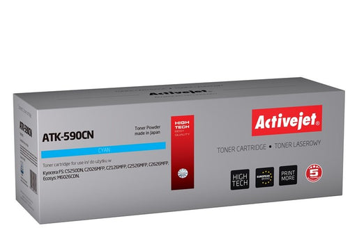 EAN 5901443017257 - Activejet ATK-590CN cartucho de tóner 1 pieza(s) Compatible Cian imagen 1