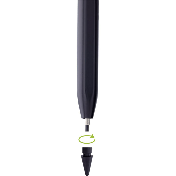 Inline Stylus - Tabletstift Para Apple Ipads - Con Batería - Usb-C - Negro