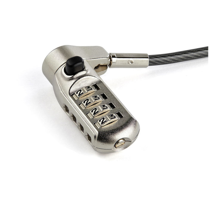 EAN 0065030882897 - StarTech.com LTULOCK4D cable antirrobo Negro, Plata imagen 3