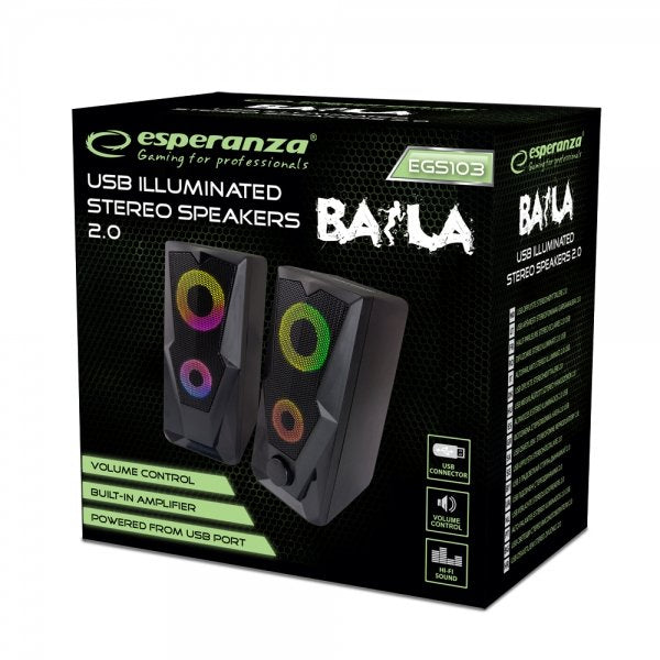 EAN 5901299944912 - Esperanza BAILA Negro Alámbrico 6 W imagen 3