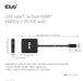 EAN 8719214472979 - CLUB3D CSV-1558 divisor de video USB Tipo C 2x HDMI imagen 3