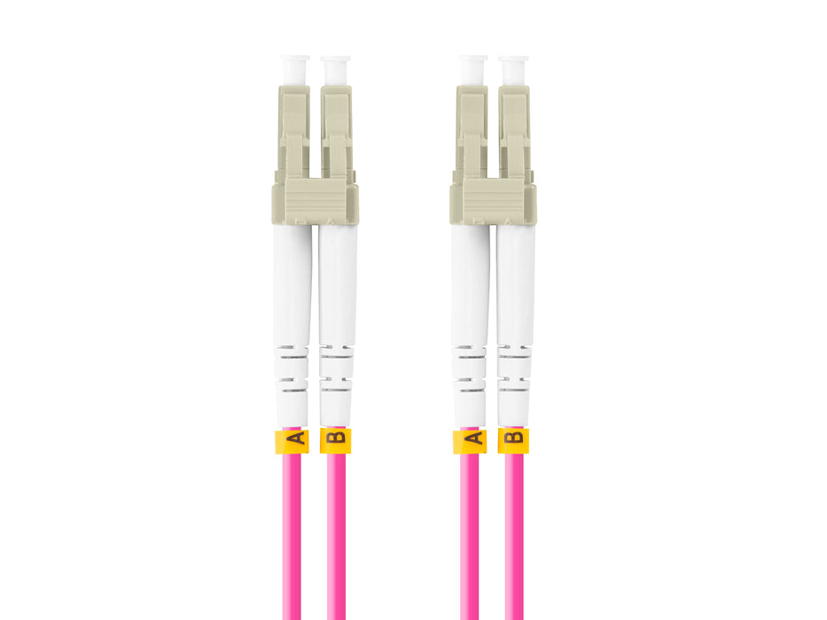 EAN 5901969433371 - Lanberg FO-LULU-MD41-0010-VT Cable de fibra óptica e InfiniBand 1 m LC Violeta imagen 1