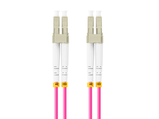 EAN 5901969433401 - Lanberg FO-LULU-MD41-0100-VT Cable de fibra óptica e InfiniBand 10 m LC imagen 1