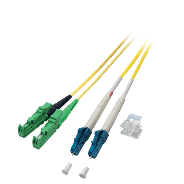 Efb R&M Duplex Cable De Red E2000 Apc-Lc Os2 10m 3mm Gelb G657a1 Grade C