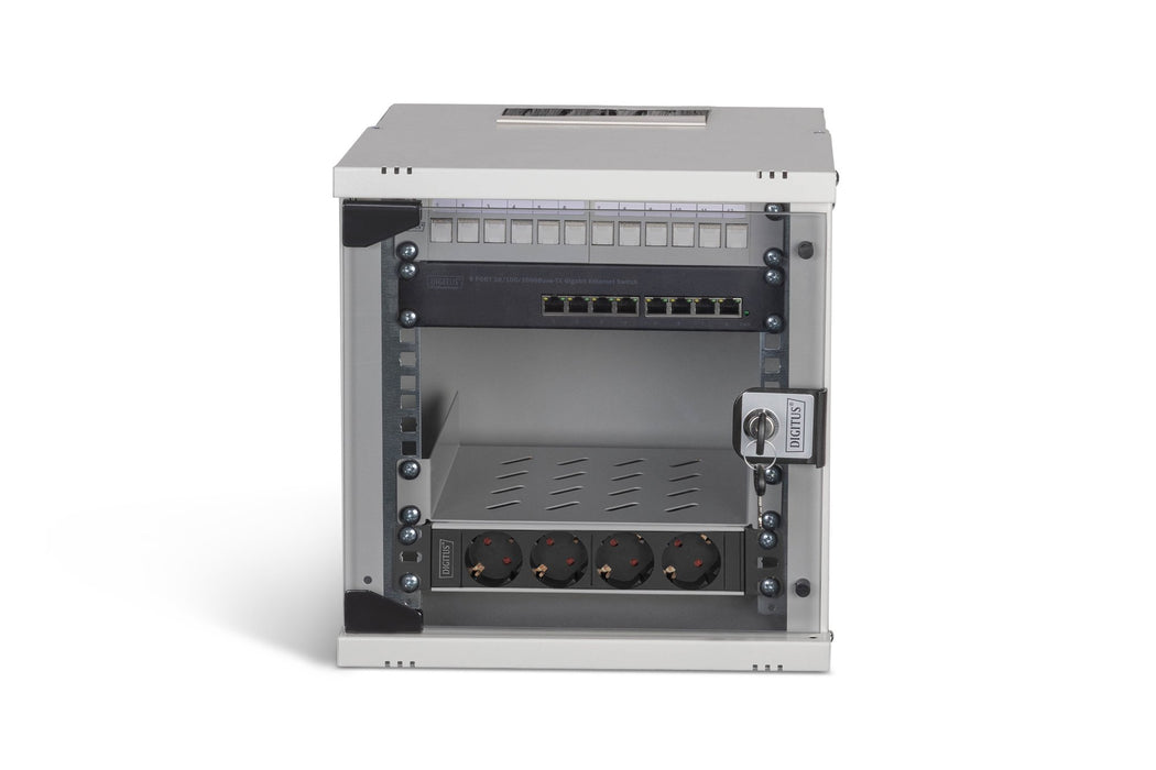 EAN 4016032499404 - Digitus DN-49100-SET armario rack Bastidor de pared Gris imagen 3