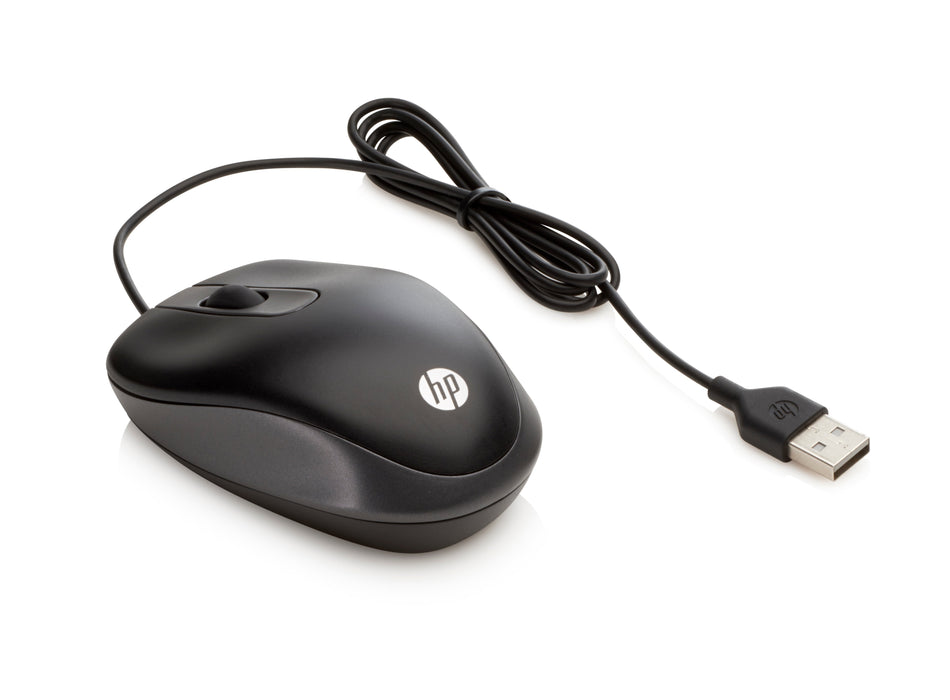 Hp Ratón Con Cable Usb G1k28aa, 1000 Dpi Negro