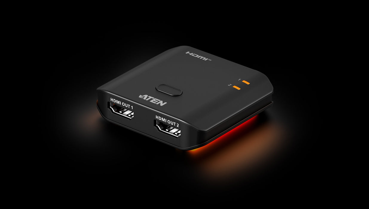 Splitter Hdmi  2 Puertos 4k 60hz 4k Real Aten Vs4812 Essentials
