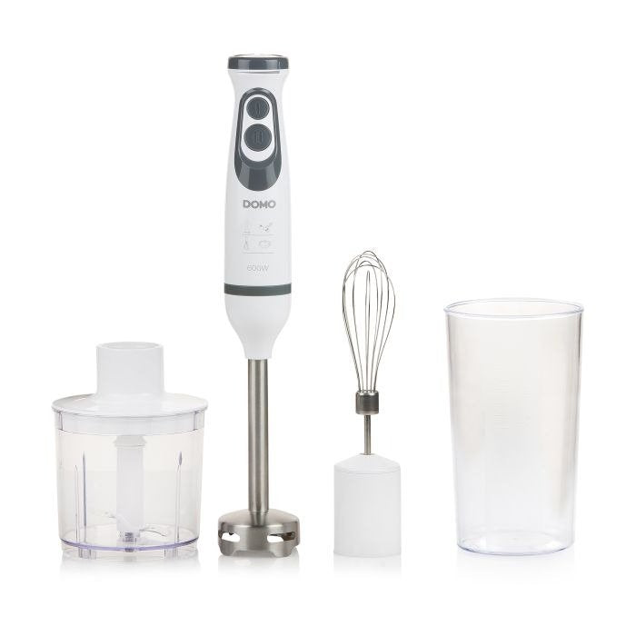 Domo Do1089m Stabmixer Con Messbecher Mixstab Para Suppen Schneebesenaufsatz