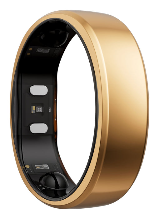 Anillo Inteligente Ringconn Gen2 Para Mujeres Y Hombres - Portátil Para El Seguimiento Del Sueño Y La Actividad Física - Frecuencia Cardíaca - Oro Rosa, Talla 8