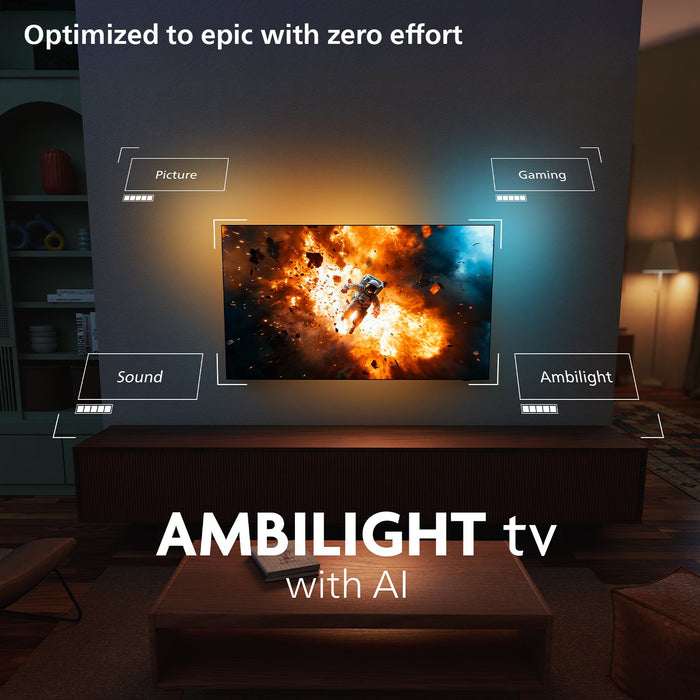 EAN 8718863046852 - Philips 55OLED910/12 Televisor 139,7 cm (55") 4K Ultra HD Smart TV Wifi Metálico imagen 5