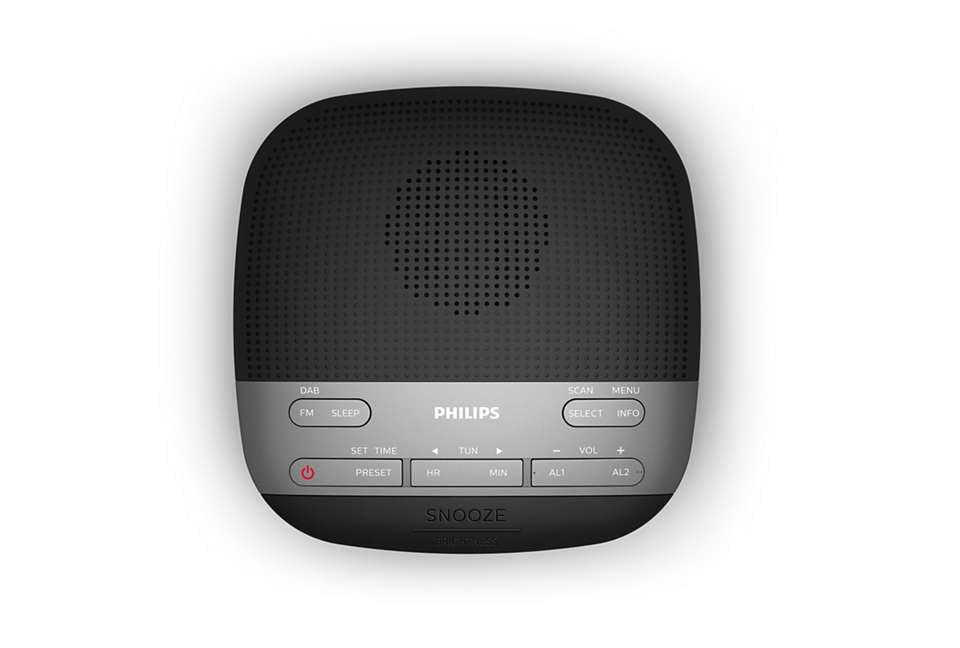 EAN 4895229108233 - Philips TAR3505/12 radio Reloj Digital Negro, Gris imagen 3