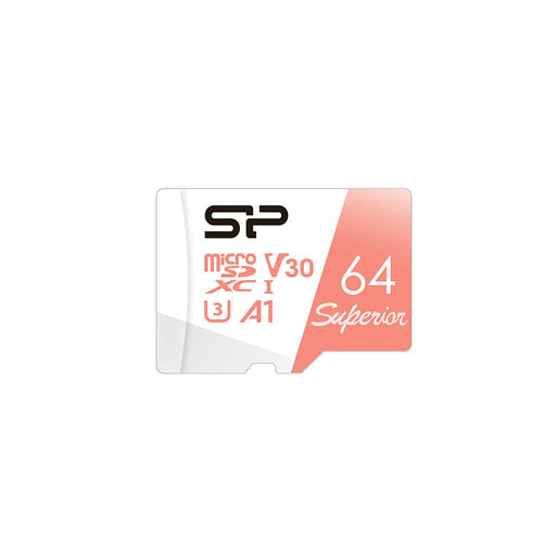 EAN 4713436128021 - Silicon Power Superior 64 GB MicroSDXC UHS-I Clase 10 imagen 1