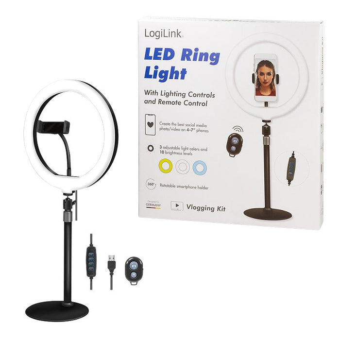 EAN 4052792064230 - LogiLink AA0152 iluminación de anillo 120 LED imagen 9