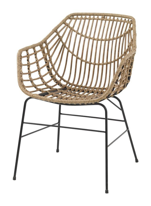 Silla  Jysk  Ilderhuse Natural (2 Piezas)