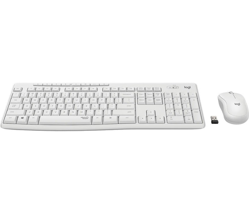 EAN 5099206092570 - Logitech 920-009822 teclado Ratón incluido Oficina USB QWERTY Español Blanco imagen 2