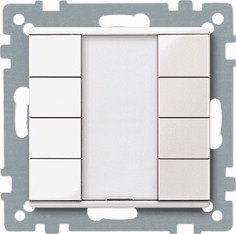 Merten 617419 Pulsador 4f Plus System M Pws-Brillante