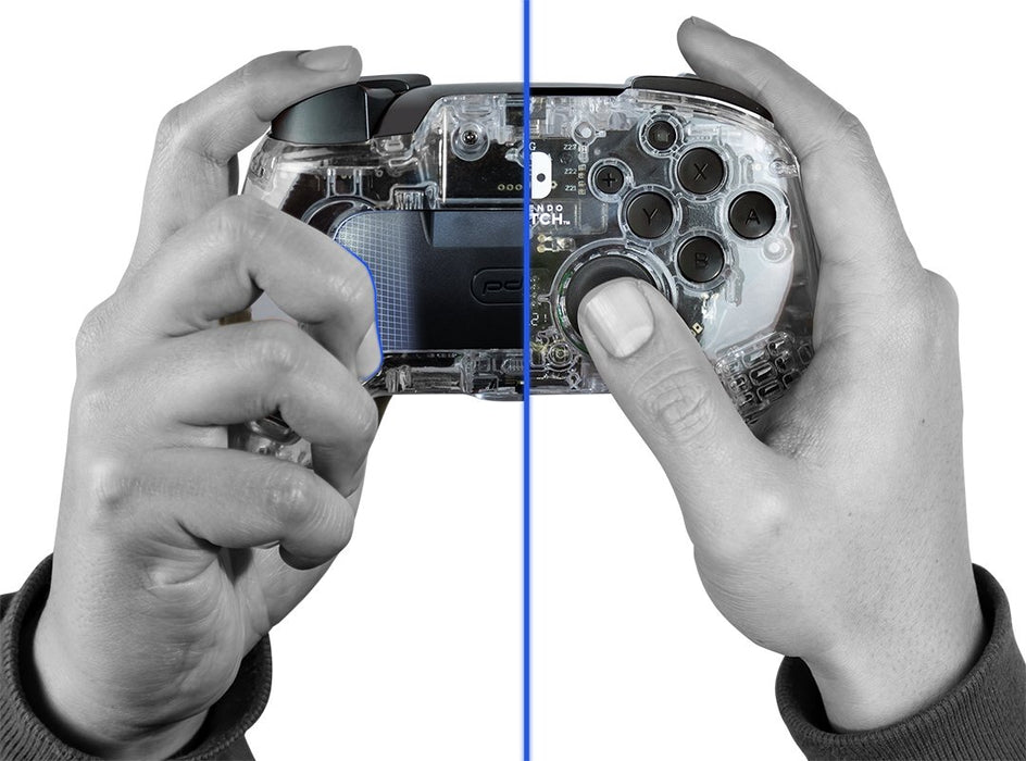 EAN 0708056066062 - PDP Afterglow Negro, Transparente Gamepad Analógico/Digital Nintendo Switch, Nintendo Switch Lite, Ninten imagen 6