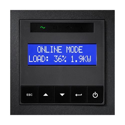 Eaton 9e 11000i Ups (Montaje En Bastidor) Ca 230 V 10 Kw 11000 Va 1 Fase 20 X Baterías Ácido De Plomo Rs-232 Usb 6u 19" Negro