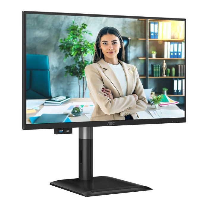 EAN 4038986142878 - AOC 24P4U pantalla para PC 60,5 cm (23.8") 1920 x 1080 Pixeles Full HD Negro imagen 9