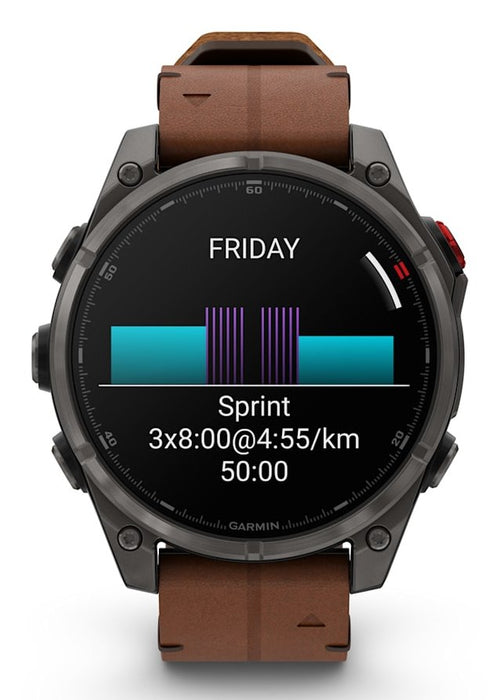 EAN 753759362416 - Garmin fēnix 8 Pro 3,56 cm (1.4") AMOLED 47 mm Digital 454 x 454 Pixeles Pantalla táctil Gris Wifi GPS (sa imagen 9