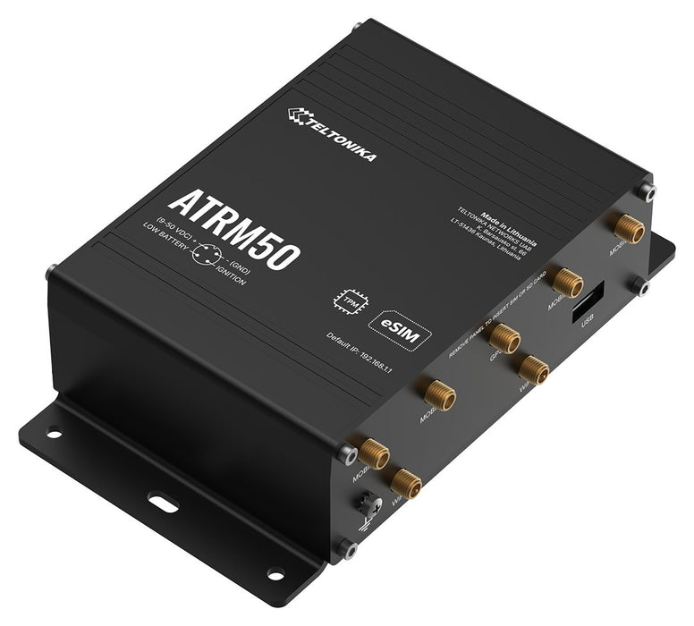 EAN 4779051844869 - Teltonika ATRM50 5G Router for Transportation, Ultra-High Cellular Speeds, M12 CONNECTORS, DUAL SIM & eSI imagen 7