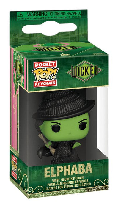 EAN 0889698797450 - FUNKO POP! KEYCHAIN Elphaba Llavero de anilla Negro, Verde imagen 2