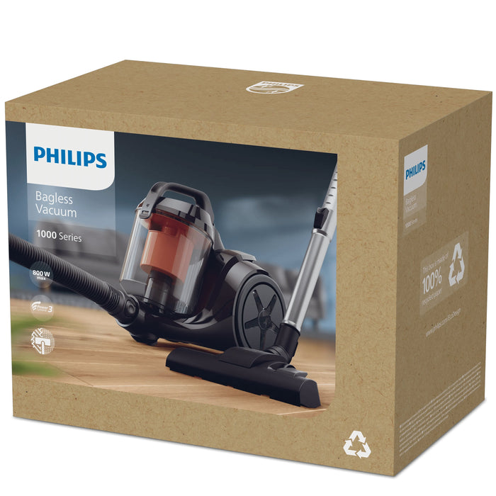 EAN 8720389051920 - Philips 1000 series XB1142/10 aspiradora 1,3 L Aspiradora cilíndrica Secar 800 W Sin bolsa imagen 4