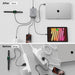 EAN 4894160057372 - UNITEK P1234AGY01-EU 188W Universal Gris Oscuro USB Carga rápida Interior imagen 13