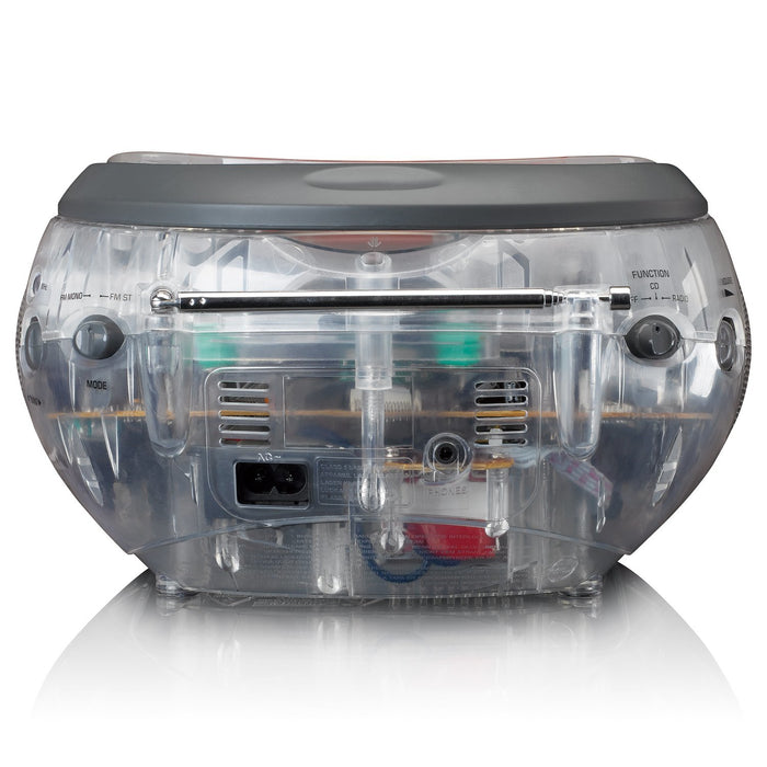EAN 8711902066255 - Lenco SCD-24TR radio Portátil Digital Transparente imagen 6