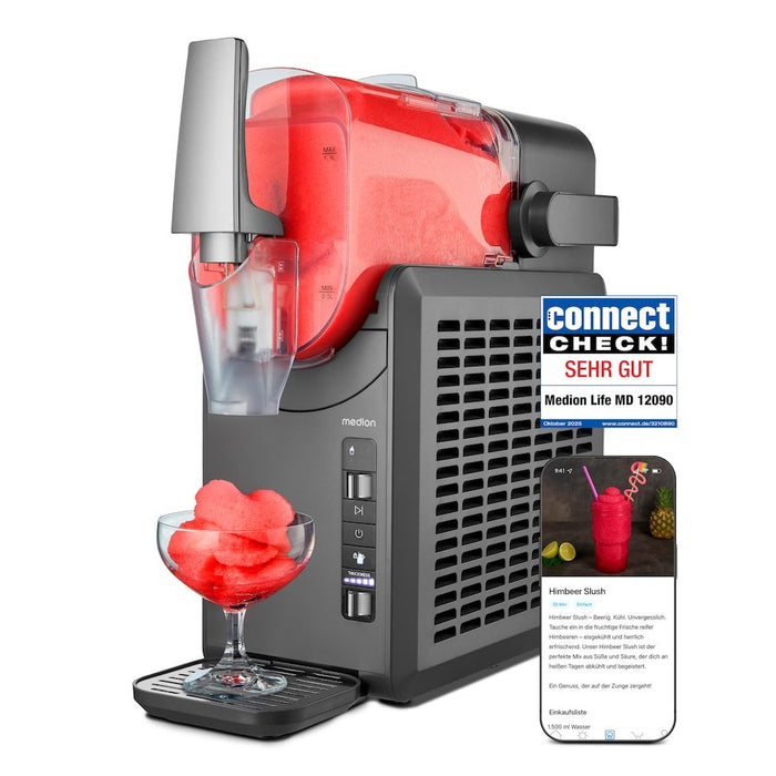 Medion Life Slush-Eismaschine Md12090 (Gris, Para 2.600ml Slush) 50078780